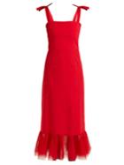 Staud Langdon Cotton-blend Dress