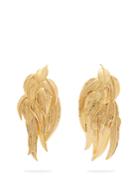 Aurélie Bidermann Elvira Gold-plated Clip Earrings