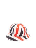 Matchesfashion.com Holiday Boileau - Striped Cotton Canvas Bucket Hat - Mens - Multi