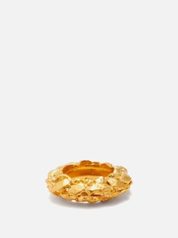Alia Bin Omair - Olibanum Gold-plated Ring - Womens - Yellow Gold