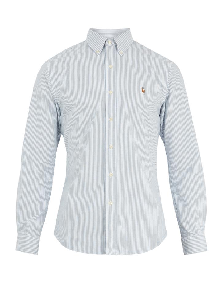 Polo Ralph Lauren Slim-fit Striped Oxford-cotton Shirt