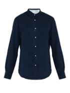 Matchesfashion.com Officine Gnrale - Benoit Chambray Shirt - Mens - Denim