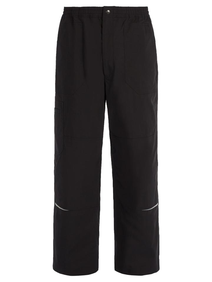 Lanvin Cotton-blend Wide-leg Trousers