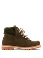 Matchesfashion.com Montelliana - Sequoia Suede Boots - Womens - Khaki