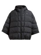 Matchesfashion.com Calvin Klein Performance - Hooded Quilted Down Poncho - Womens - Black