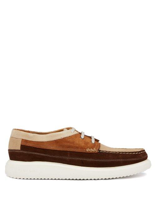 Matchesfashion.com Paul Smith - Seneca Deck Shoes - Mens - Brown Multi