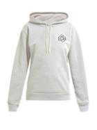 Matchesfashion.com A.p.c. - Aston Hooded Cotton Blend Terry Sweatshirt - Womens - Light Grey