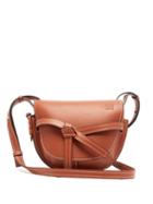 Matchesfashion.com Loewe - Gate Small Leather Cross Body Bag - Womens - Brown