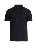 Burberry Oxford Logo-embroidered Cotton Polo Shirt