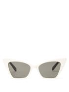 Saint Laurent Victoire Sharp Cat-eye Sunglasses