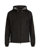 Matchesfashion.com Moncler - Massereau Logo Embroidered Hooded Jacket - Mens - Black