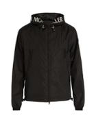 Matchesfashion.com Moncler - Massereau Logo Embroidered Hooded Jacket - Mens - Black