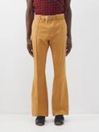 Adidas X Wales Bonner - Wb Logo Cotton-blend Chinos - Mens - Beige
