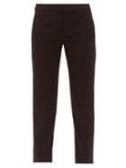 Matchesfashion.com Chlo - Cropped Tailored Crepe Trousers - Womens - Black