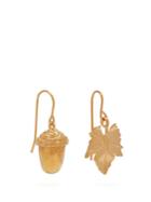 Aurélie Bidermann Aurlie Mismatched Charm Earrings