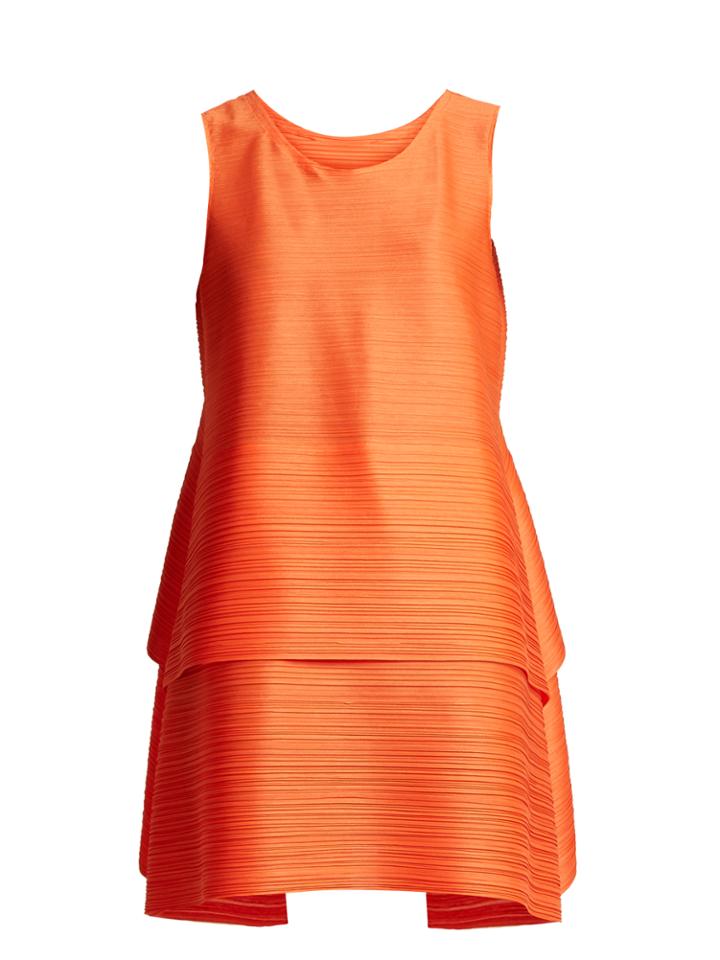 Pleats Please Issey Miyake Poyon Poyon Pleated Dress