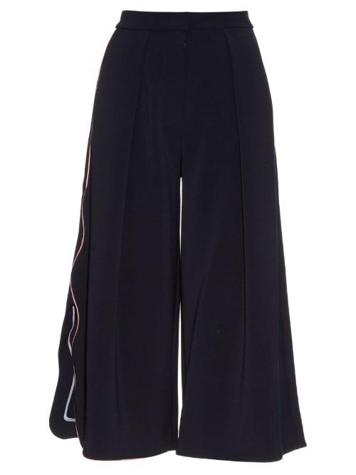 Roksanda Towan Wave-edged Culottes