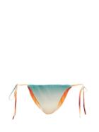 Fe Noel - Simone Spice Gradient-satin Bikini Briefs - Womens - Multi