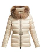 Matchesfashion.com Moncler - Tatie Quilted Down Jacket - Womens - Beige