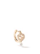 Gucci - Gg Diamond & 18kt Gold Single Earring - Womens - Yellow Gold