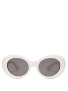 Acne Studios Mustang Oval Acetate Sunglasses