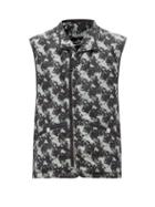 Stone Island Shadow Project - Camouflage-print Padded-shell Gilet - Mens - Black