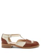 Gabriela Hearst Chilton T-bar Leather Brogues