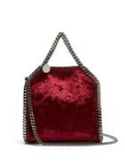 Stella Mccartney Tiny Falabella Velvet Cross-body Bag