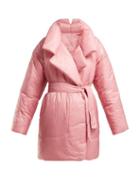 Matchesfashion.com Norma Kamali - Sleeping Bag Knee Length Coat - Womens - Pink