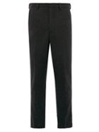 Matchesfashion.com Ami - Dropped Seat Wool Twill Trousers - Mens - Grey