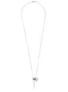 Matchesfashion.com Isabel Marant - Horn Tooth-pendant Necklace - Womens - Silver