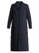 Matchesfashion.com Weekend Max Mara - Ape Quilted Coat - Womens - Navy