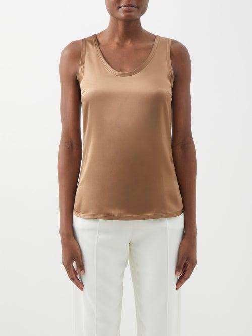 Max Mara - Cesare Top - Womens - Brown