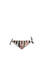 Dolce & Gabbana Rose-print Side-tie Bikini Briefs