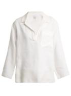 Matchesfashion.com Max Mara Beachwear - Ululato Shirt - Womens - White