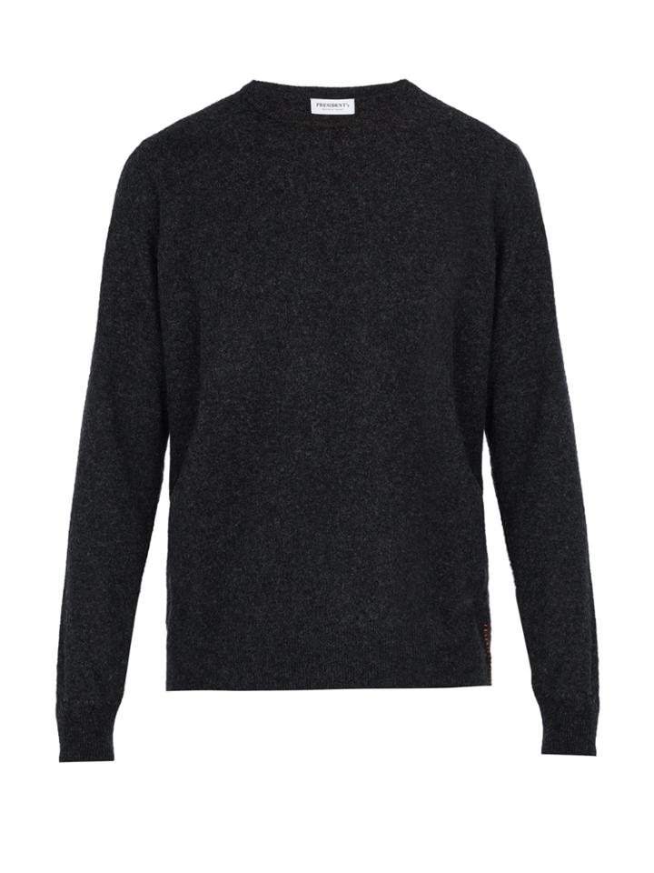 Presidents Crew-neck Wool Sweater