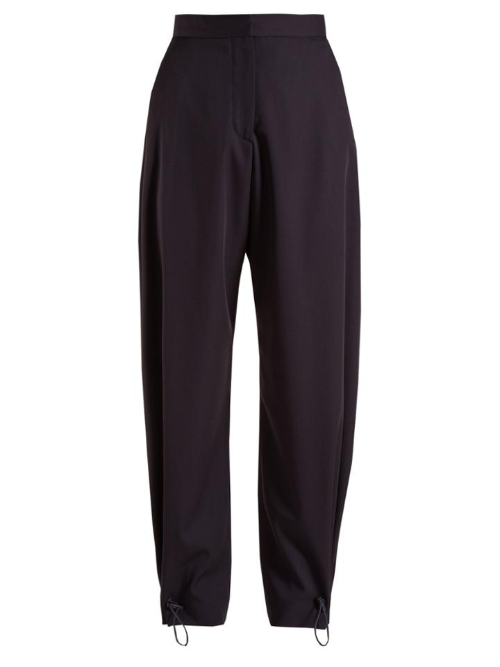 Stella Mccartney Yesenia Drawstring-cuff Trousers