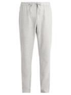 Frescobol Carioca Drawstring-waist Slim-leg Linen-blend Trousers