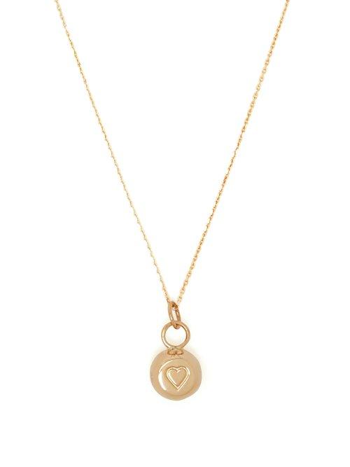 Matchesfashion.com Aurlie Bidermann Fine Jewellery - 18kt Gold Bell Charm Necklace - Womens - Gold