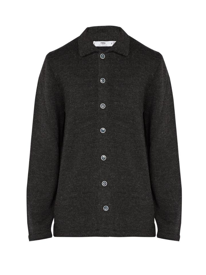 Inis Meáin Alpaca And Silk-blend High Neck Cardigan