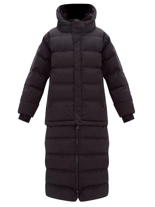 Matchesfashion.com Templa - 3l Mor Quilted Down Coat - Mens - Black
