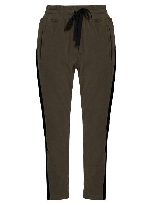 Haider Ackermann Duplessis Slim-leg Cotton And Wool-blend Trousers