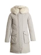 Woolrich John Rich & Bros. Military Fur-trimmed Down Parka