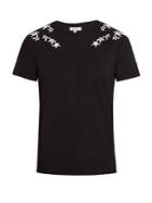 Valentino X Zandra Rhodes Star-print Cotton-jersey T-shirt