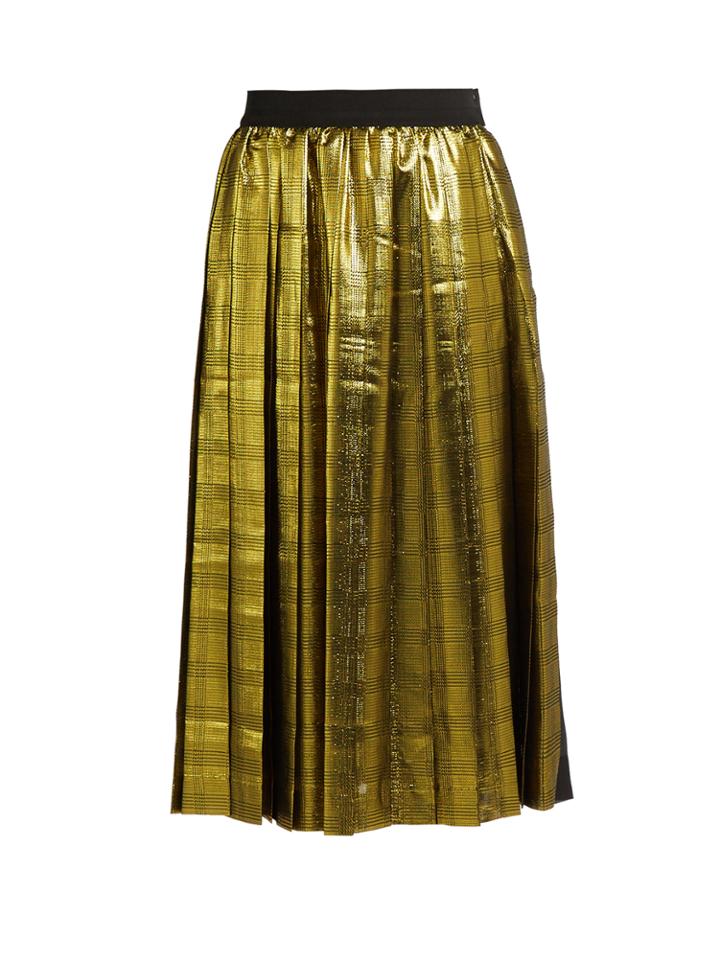 Muveil High-rise Pleated Skirt