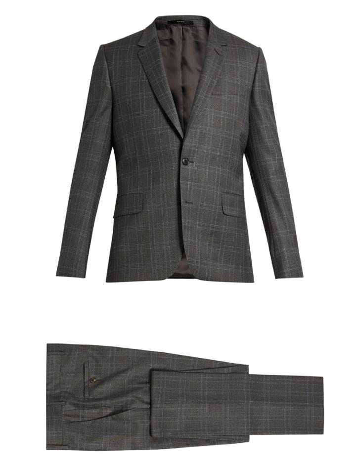 Paul Smith Soho-fit Checked Wool Suit