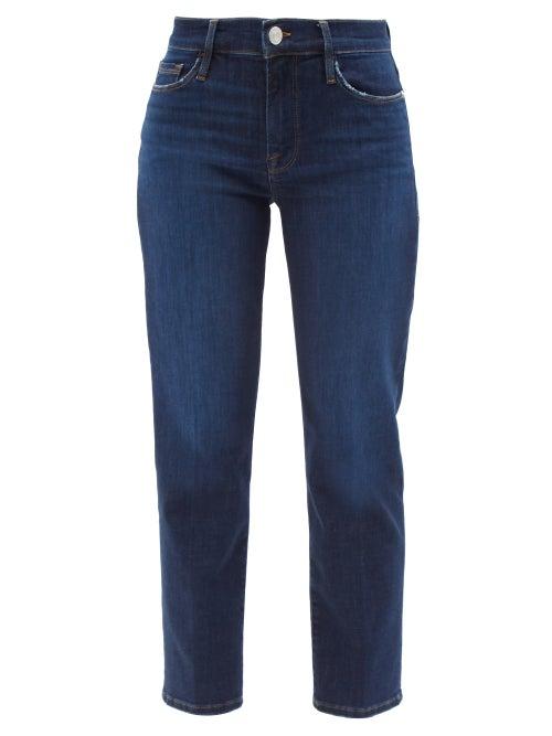 Frame - Le Nouveau Straight-leg Jeans - Womens - Dark Denim