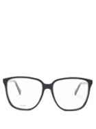 Ladies Accessories Celine Eyewear - Oversized Square Acetate Glasses - Womens - Black