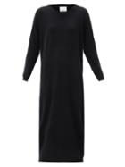 Matchesfashion.com Allude - Cashmere Longline Dress - Womens - Black