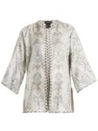 Etro Reversible Floral-print Silk-twill Jacket